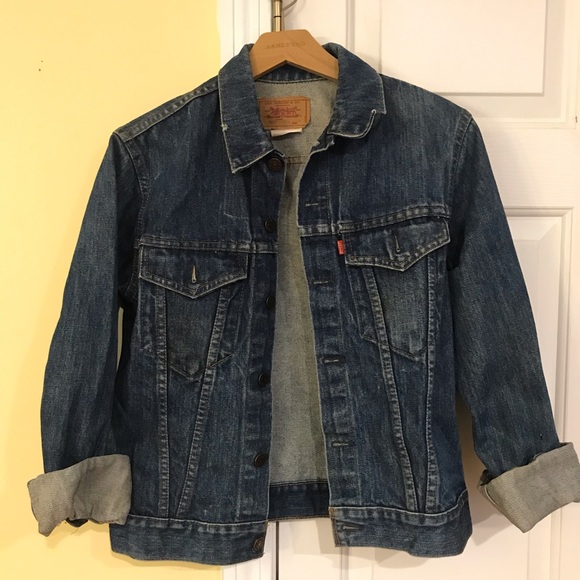 SOLD Vintage Levi Denim Jacket - Picture 2 of 8